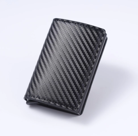 Carteira Carbon Antifurto