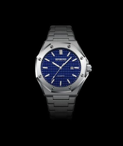 Relogio_De_Pulso_Quartzo_Em_Couro_Imperme_vel_Masculino_BINBOND_Azul